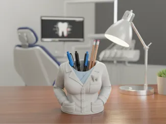 Dentist Pen Holder – Dental Office Desk Organizer