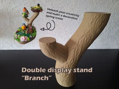 Double display stand "Branch"
