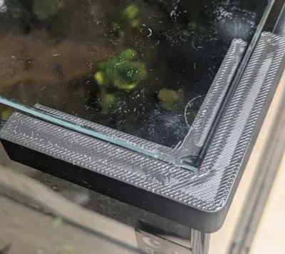 Aquarium corners for glass cover up to 4mm 