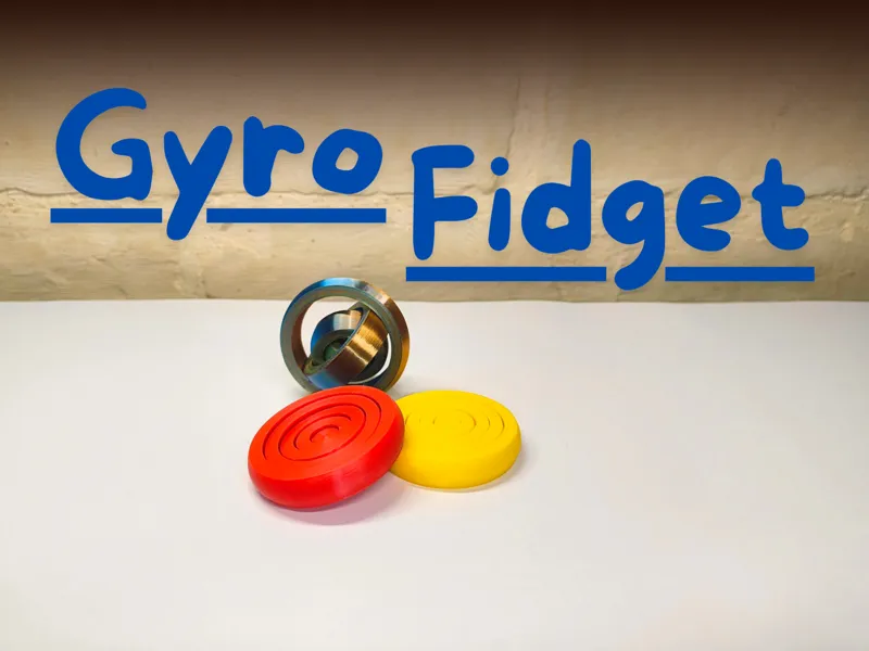 Gyro spinning Fidget Toy 