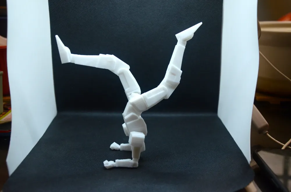 C25 Articulated Figure, Print-in-Place, Highly Posable by 黑方狼灭 ...