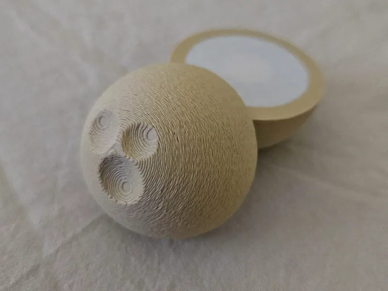 Magnetic Coconut Toy – Pretend Play Food