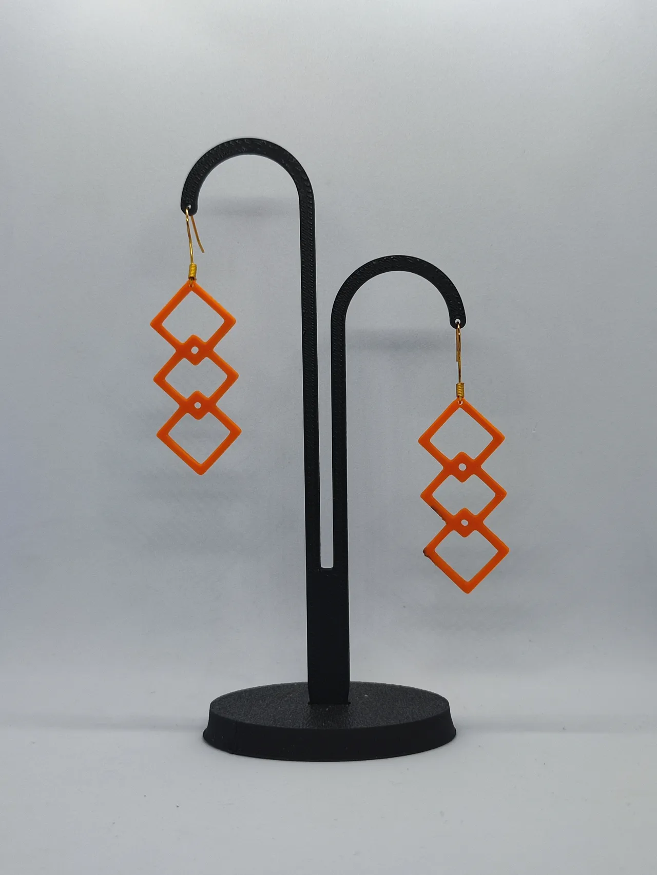 Aretes Ritmo Naranja view 2
