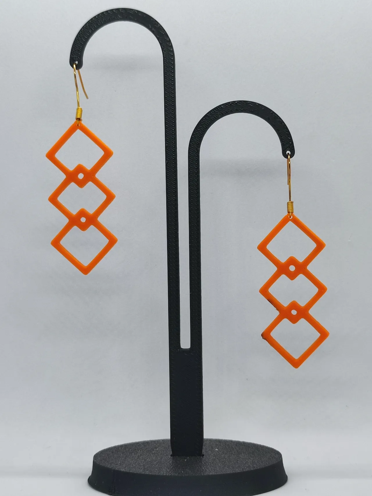Aretes Ritmo Naranja view 3