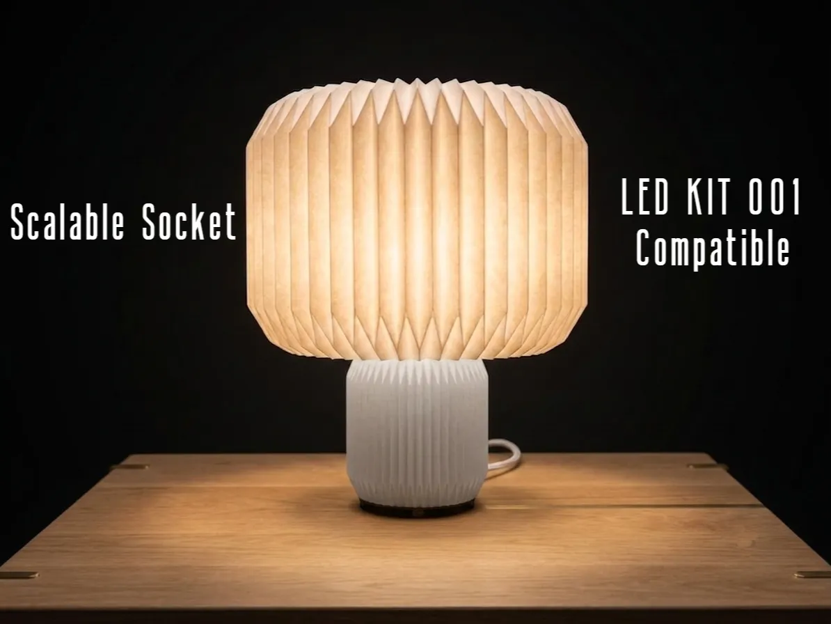 Origami Imitation Lamp - Free 3D Print Model - MakerWorld