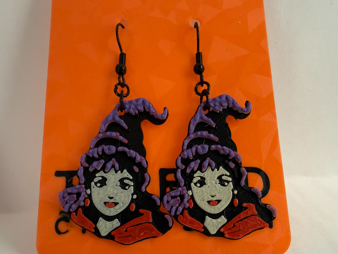 Knit Mary Sanderson Earring 3D model