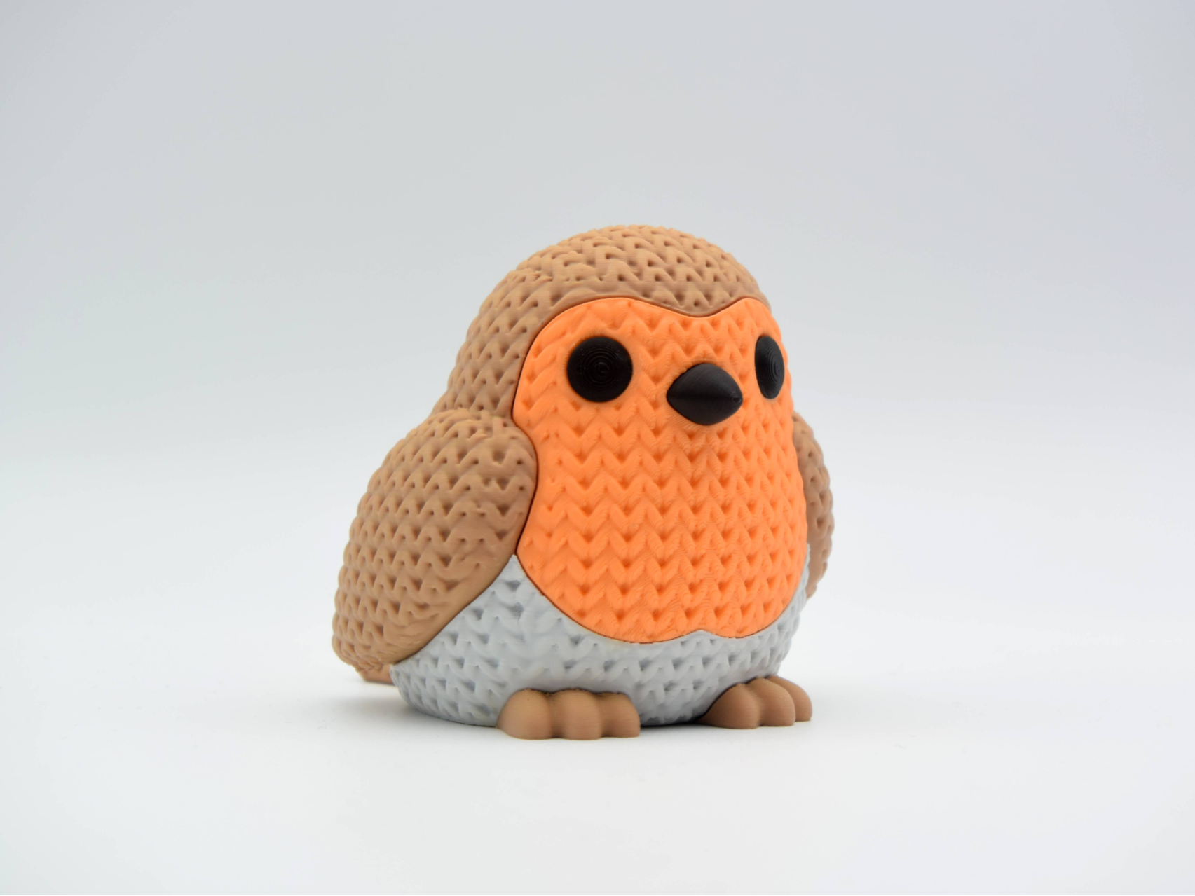 Miniatura 1 do modelo 3D Knitted Robin Bird