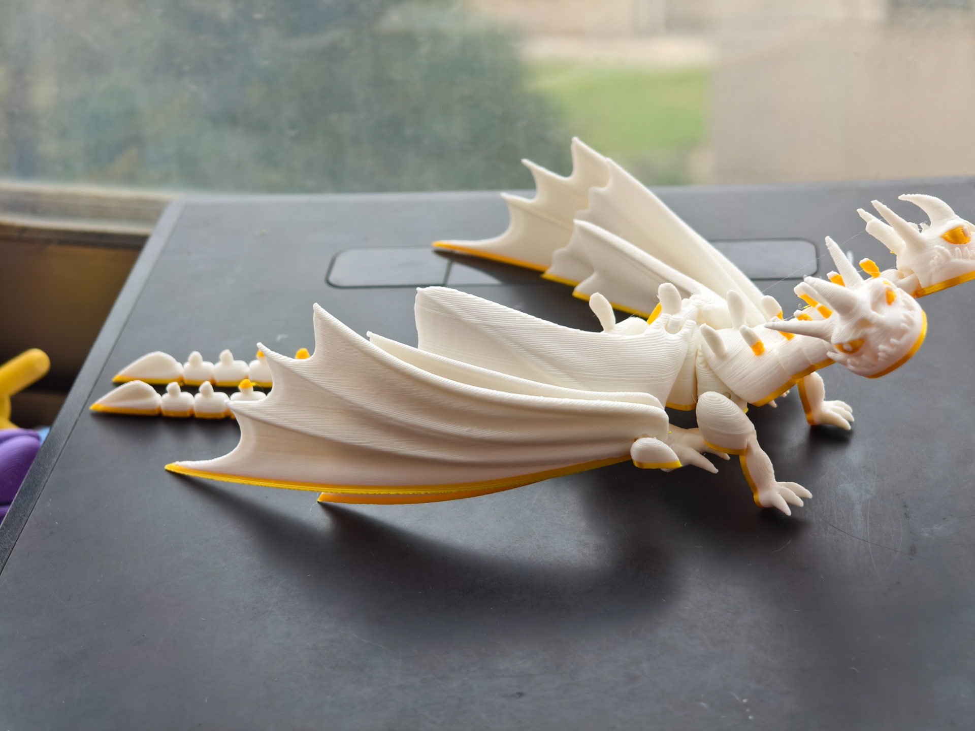 Miniatura 1 do modelo 3D 驯龙高手，双头龙，呕吐和打嗝，无需支撑MINI可打