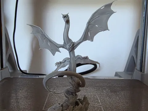 Soporte: Caraxes the Blood Wyrm – Daemon Targaryen's Mount — referencia de MakerWorld