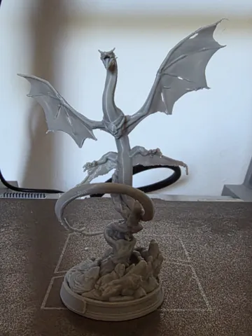 Soporte: Caraxes the Blood Wyrm – Daemon Targaryen's Mount — vista de referencia 2