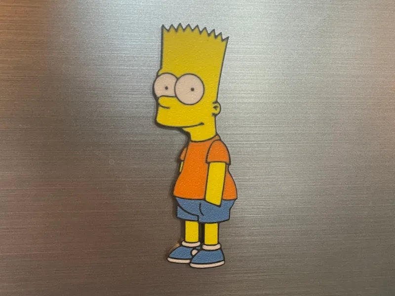 Bart Simpson Kühlschrankmagnet