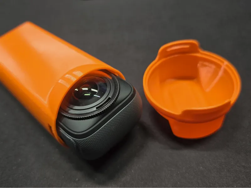 Insta360 X4 / X5 Case  (protective covers on)