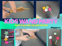 2 Versions - Expandable or Fixed Star Wand