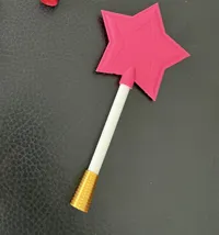 9x Kids Wands in 3 colors on 1 plate