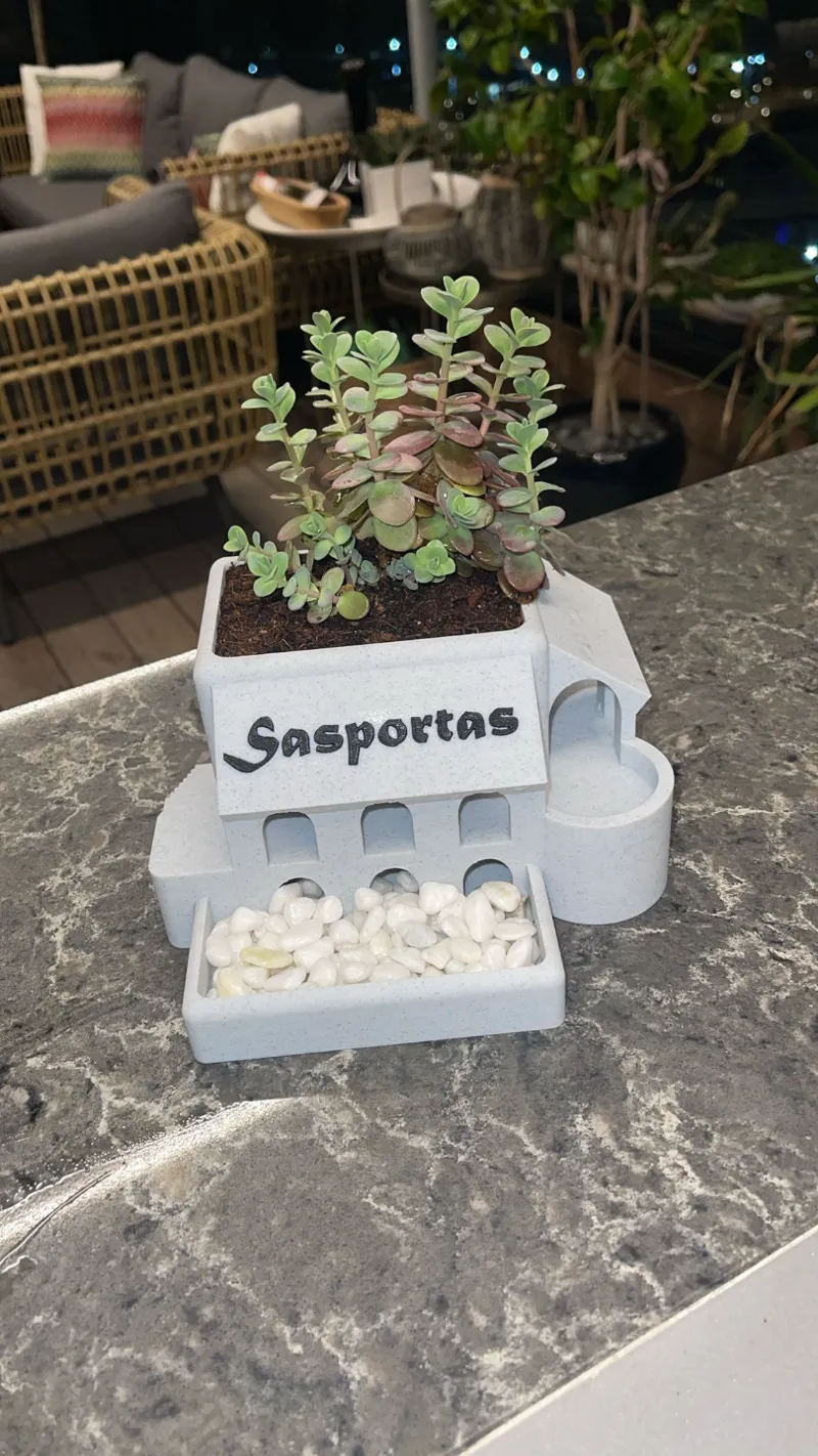 Roman Garden Villa Succulent Planter by Qrome