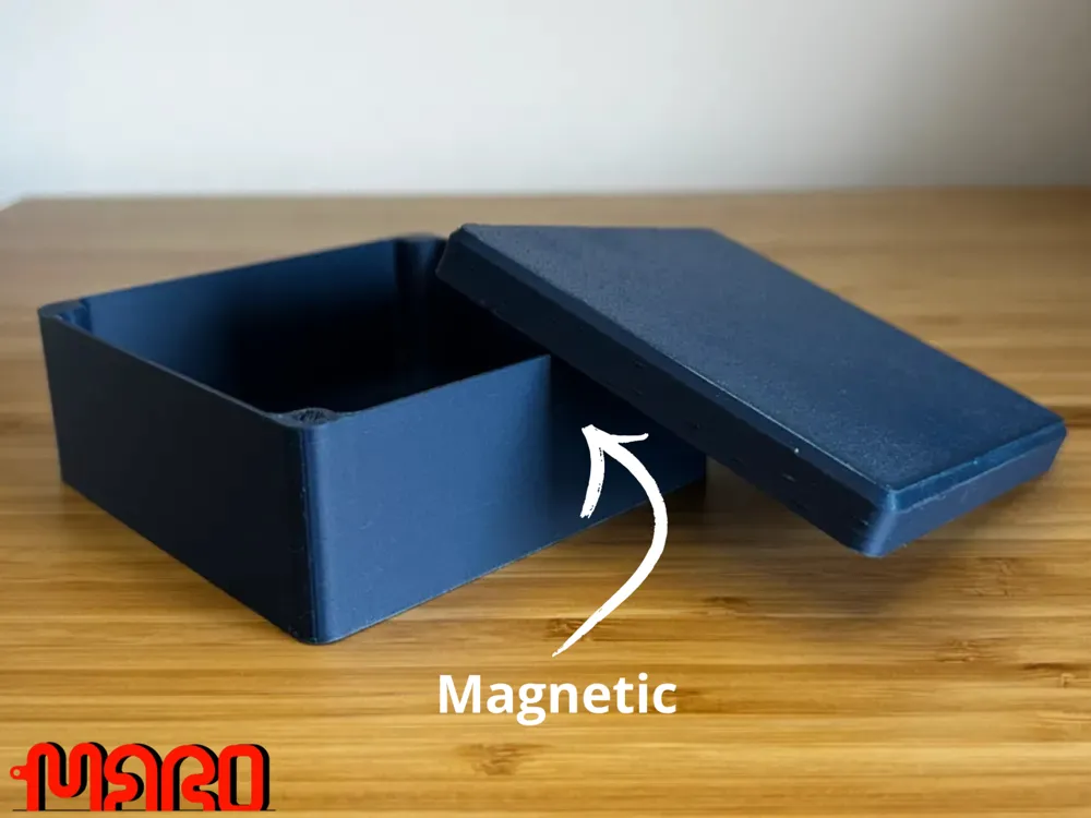 Magnetic Box - Auto Pause - Free 3D Print Model - MakerWorld