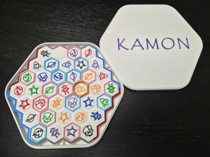 Travel Kamon - great 2 player strategy game!