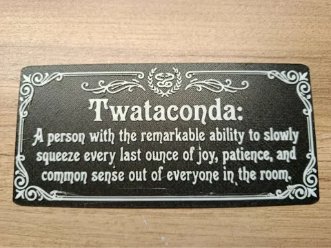Soporte: Twataconda — referencia de MakerWorld