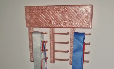 Customizable medal holder