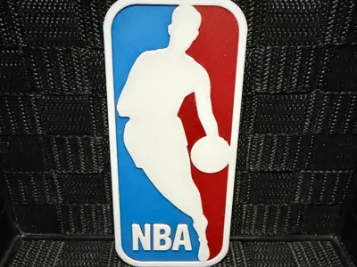 NBA Logo - Hueforge