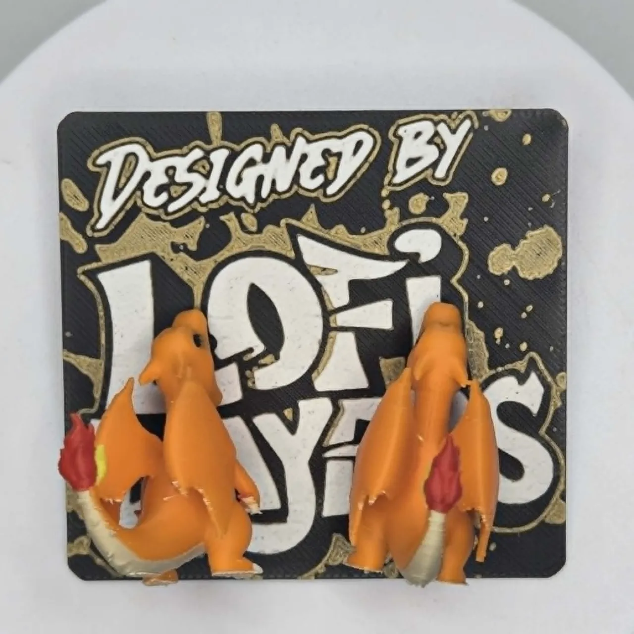 Charizard Chompers Earrings view 2