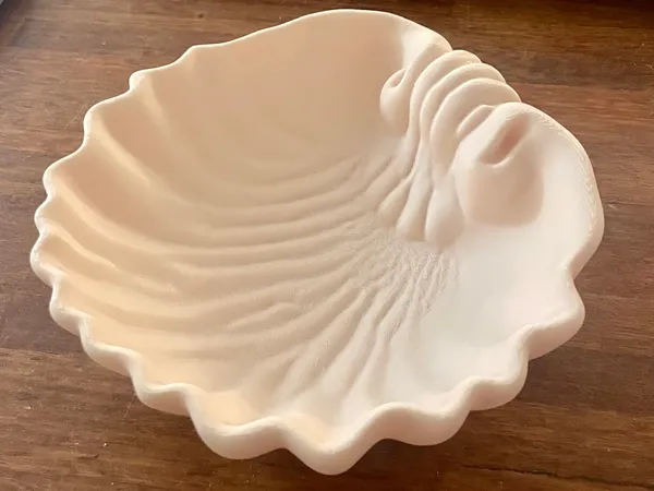Coupelle décorative en forme de coquillage