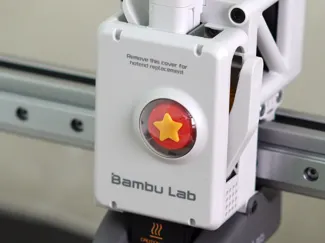 Vietnam Flag Extruder Cap for A1/A1 mini