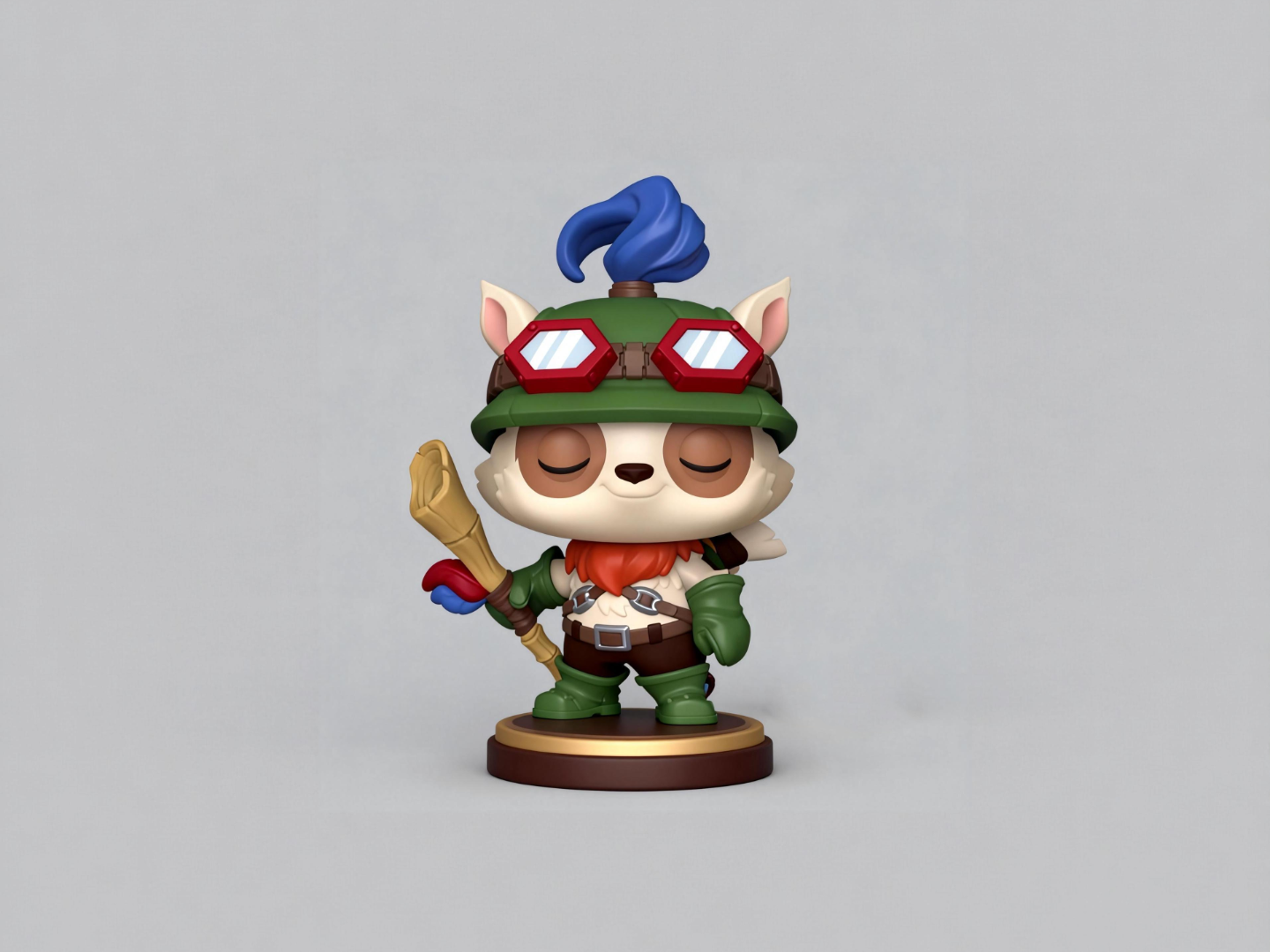 提莫-英雄联盟LOL双城之战-Funko丰高POP涂色玩具