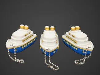 Cruise Ship Keychain
