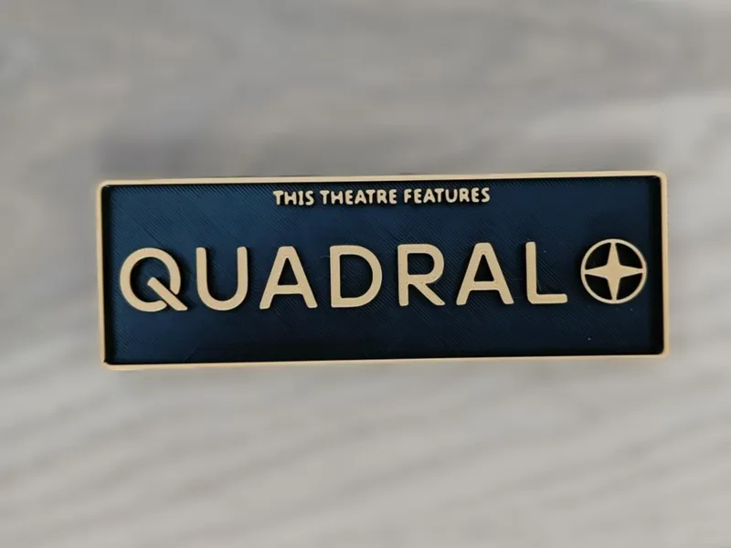 Plaque Logo Quadral