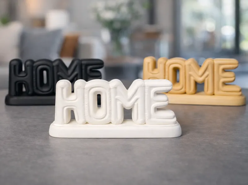 Home Letter Stand – moderne Schriftzug Deko