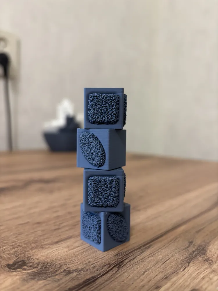 Soft Surface Cube — Fuzzy Skin Calibration Test by pims MakerWorld ...