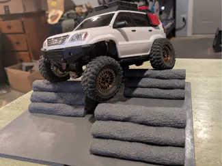 indoor crawler course articulated 3 log course