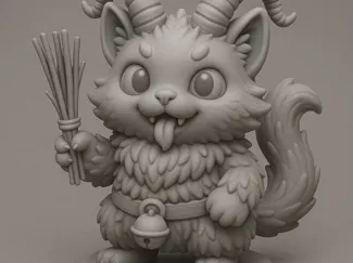 Krampus Cat