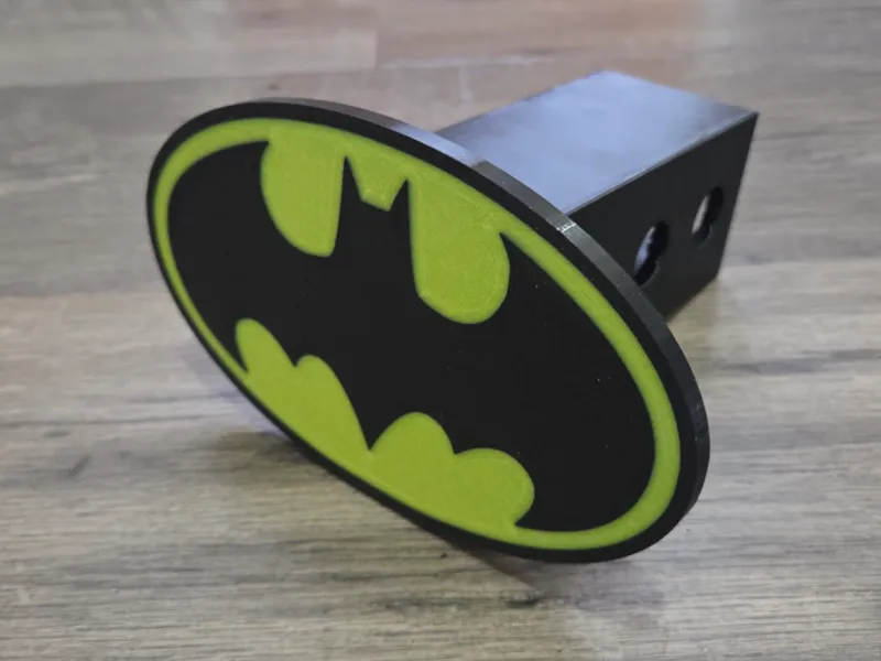 Batman trailer hitch cover