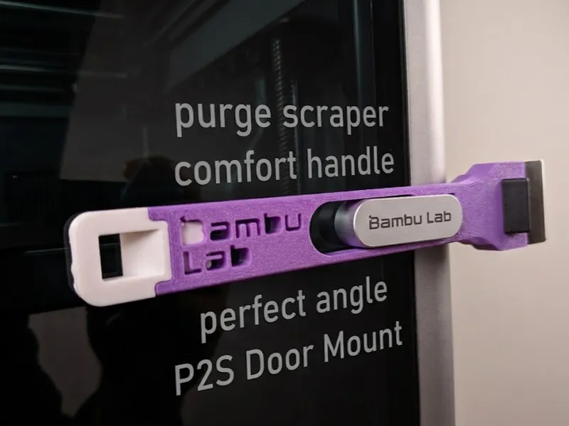 Bambu Scraper Grip Door Mounted