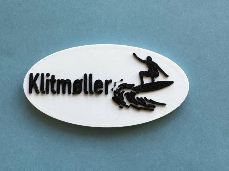 Magnet Pin Surfer Klitmoeller