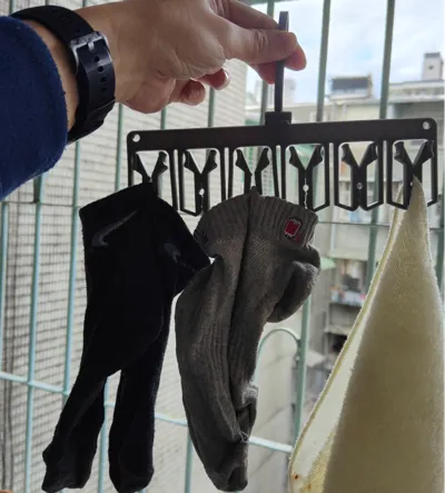 sock drying clip Low clamp force.hook can rotated