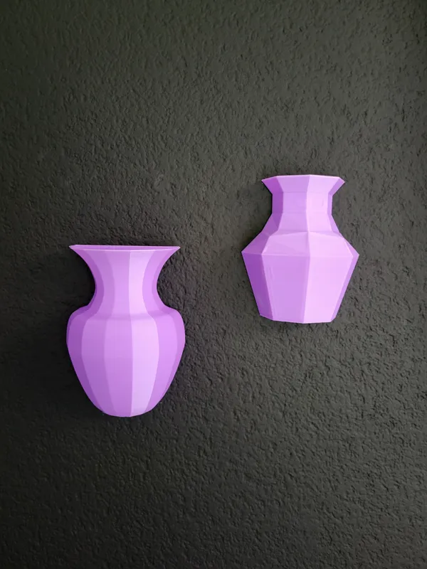 Vase mural