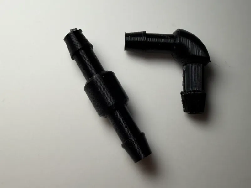 washer fluid hose joints