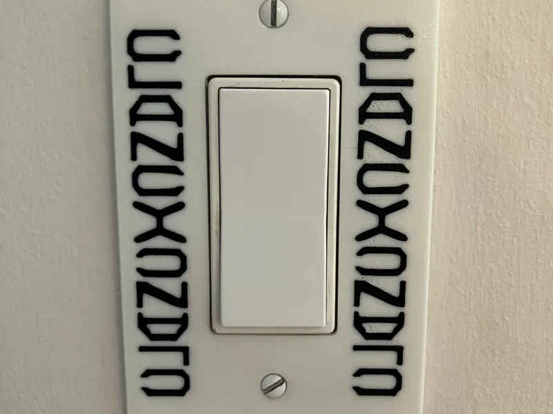 Clancy Light Switch Cover