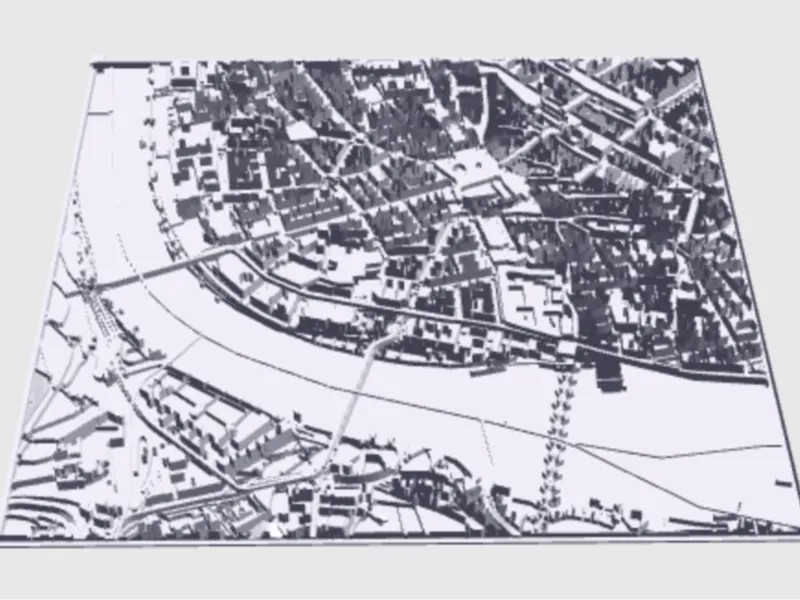 Prague city map/ Praha mapa města