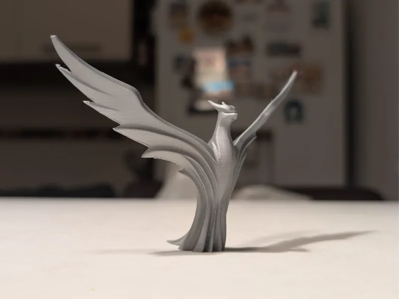 Phoenix statue