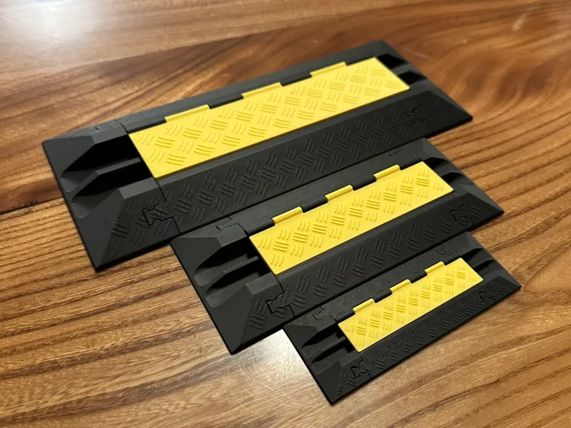End caps for mini cable protector ramps!