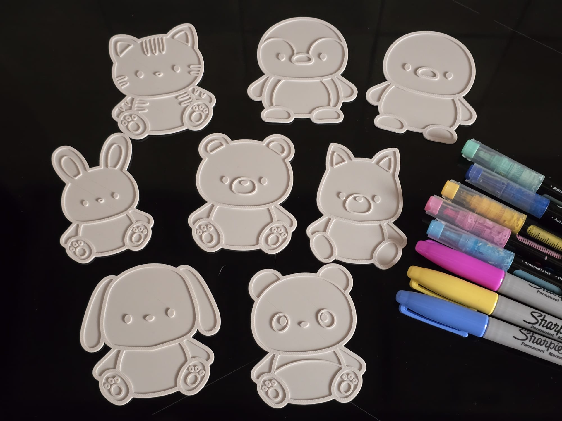 Cute Animals Coloring Craft DIY Creative Pack