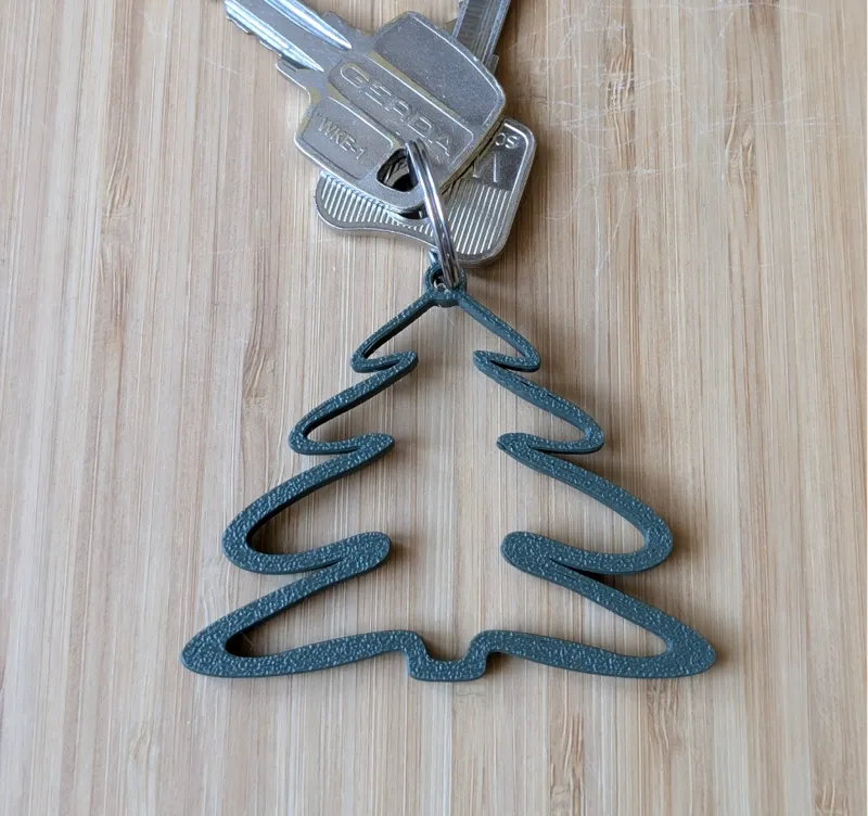 Christmas Tree Keychain