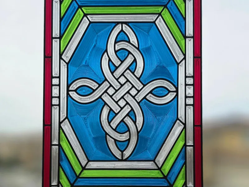 Walking Dead Stained Glass