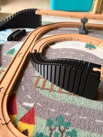 Soporte: FLEXISLOPE-Flex Train Tracks with ikea/hape — vista de referencia 2