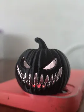 Accesorio de iluminación decorativa: Halloween Scary Pumpkin Led Decor Tealight — vista de referencia 4