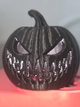 Accesorio de iluminación decorativa: Halloween Scary Pumpkin Led Decor Tealight — vista de referencia 3